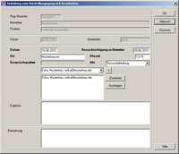 Vorgangsart: Vorstellungsgespr�ch